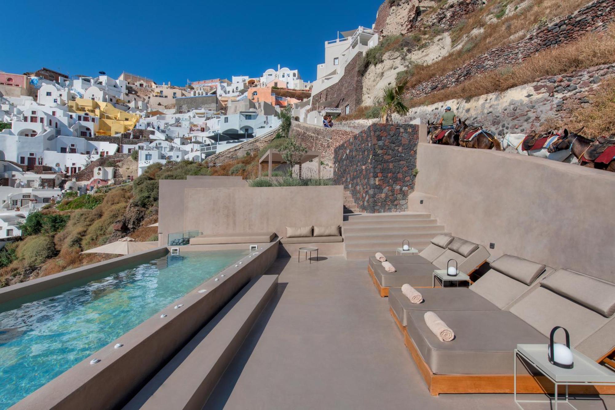 Вилла Old Castle Oia Экстерьер фото